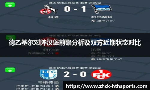 德乙基尔对阵汉堡前瞻分析及双方近期状态对比